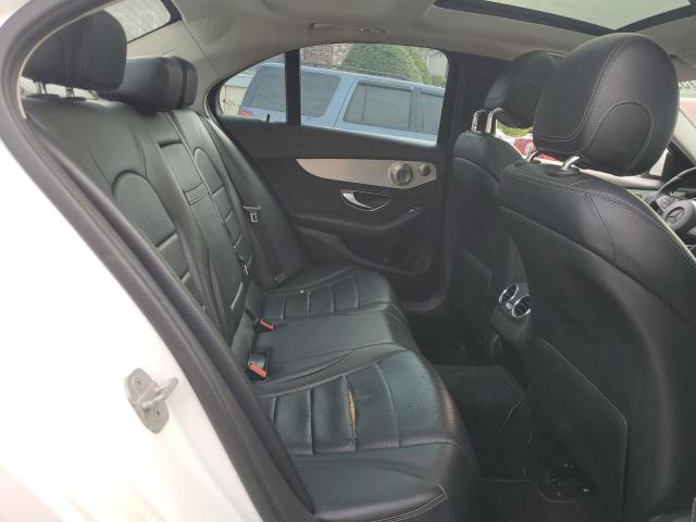 55SWF4KBXGU107873 - 2016 MERCEDES-BENZ C 300 4MATIC WHITE photo 10