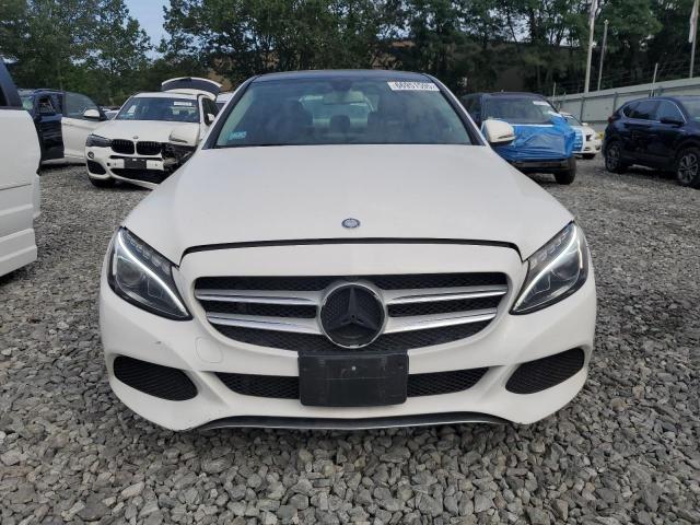 55SWF4KBXGU107873 - 2016 MERCEDES-BENZ C 300 4MATIC WHITE photo 5