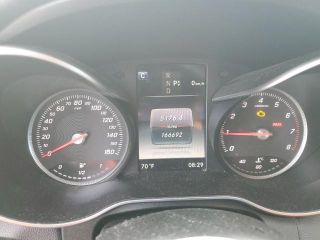 55SWF4KBXGU107873 - 2016 MERCEDES-BENZ C 300 4MATIC WHITE photo 9