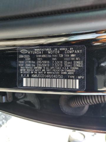 KM8JCCD14RU140750 - 2024 HYUNDAI TUCSON SEL CONVENIENCE BLACK photo 13