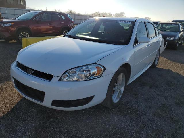 2G1WC5E33C1226682 - 2012 CHEVROLET IMPALA LTZ WHITE photo 2