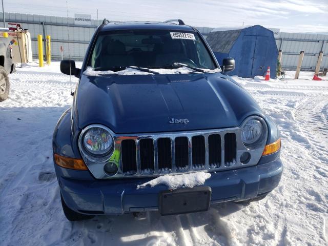 1J4GL58K86W240552 - 2006 JEEP LIBERTY LIMITED BLUE photo 5