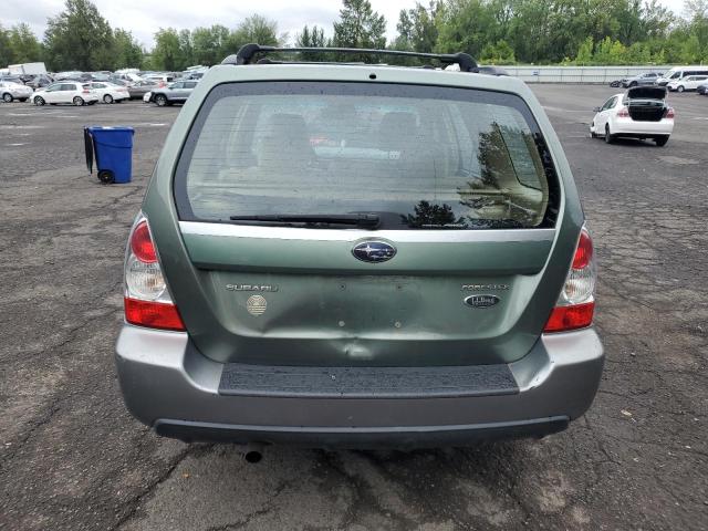 JF1SG67647H707556 - 2007 SUBARU FORESTER 2.5X LL BEAN GREEN photo 6