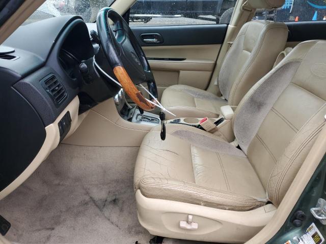 JF1SG67647H707556 - 2007 SUBARU FORESTER 2.5X LL BEAN GREEN photo 7