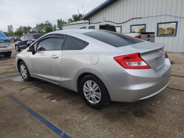 2HGFG3B5XCH556124 - 2012 HONDA CIVIC LX SILVER photo 2