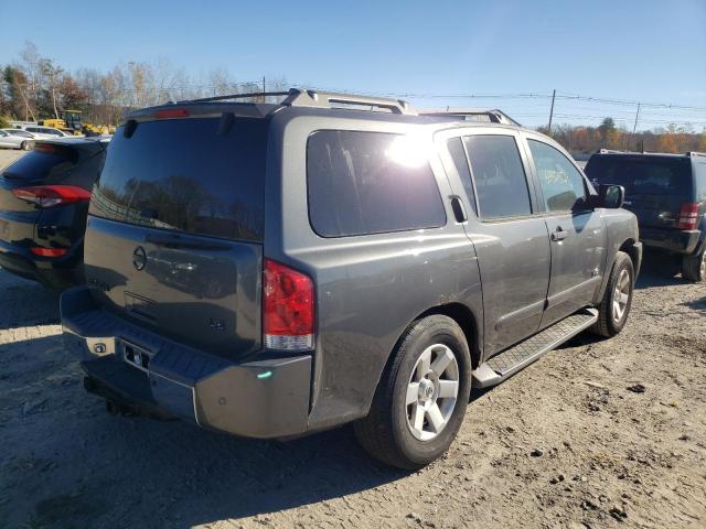 5N1AA08BX5N740295 - 2006 NISSAN ARMADA SE GRAY photo 4