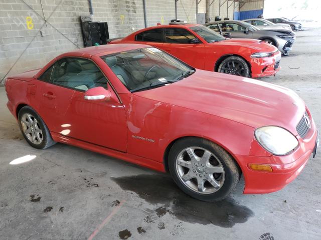 WDBKK49F91F194431 - 2001 MERCEDES-BENZ SLK 230 KOMPRESSOR RED photo 4