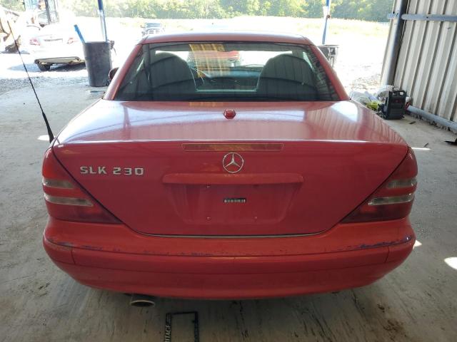 WDBKK49F91F194431 - 2001 MERCEDES-BENZ SLK 230 KOMPRESSOR RED photo 6