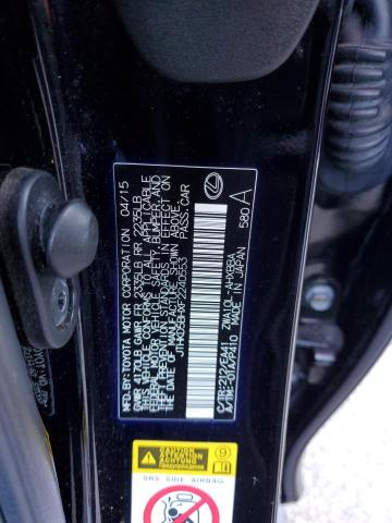 JTHKD5BHXF2240553 - 2015 LEXUS CT 200 BLACK photo 13