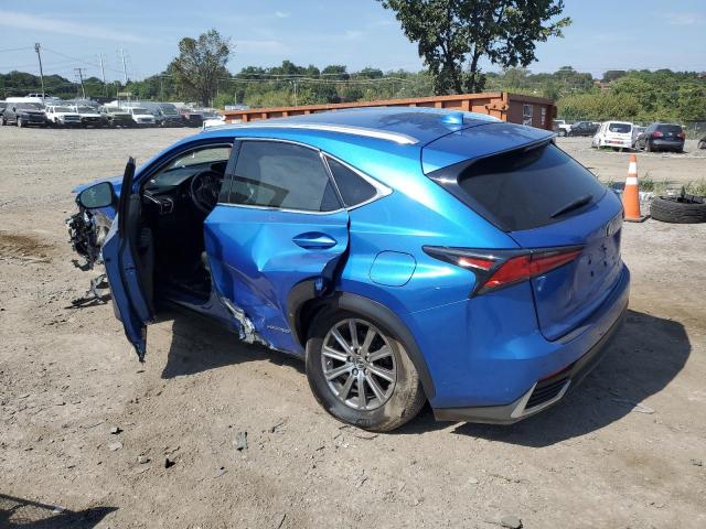 JTJBJRBZ0K2102733 - 2019 LEXUS NX 300H BLUE photo 2