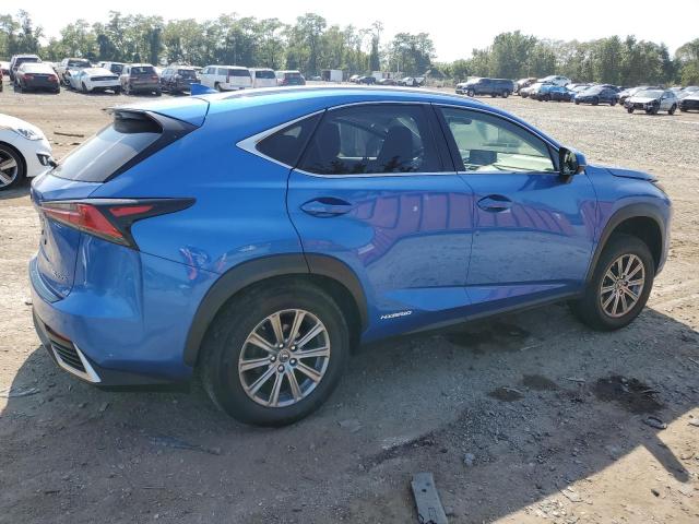 JTJBJRBZ0K2102733 - 2019 LEXUS NX 300H BLUE photo 3