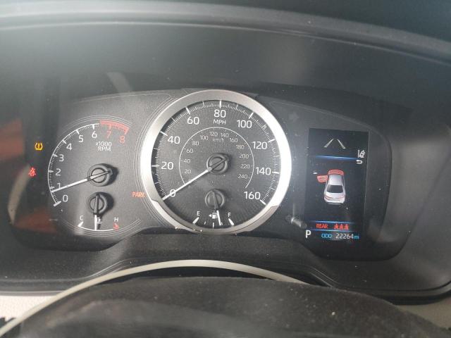 JTDEPMAE8MJ123774 - 2021 TOYOTA COROLLA LE CHARCOAL photo 9