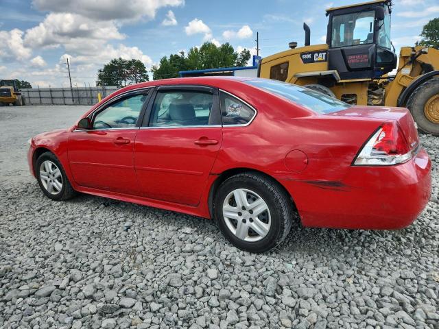 2G1WF5EK9B1118001 - 2011 CHEVROLET IMPALA LS RED photo 2