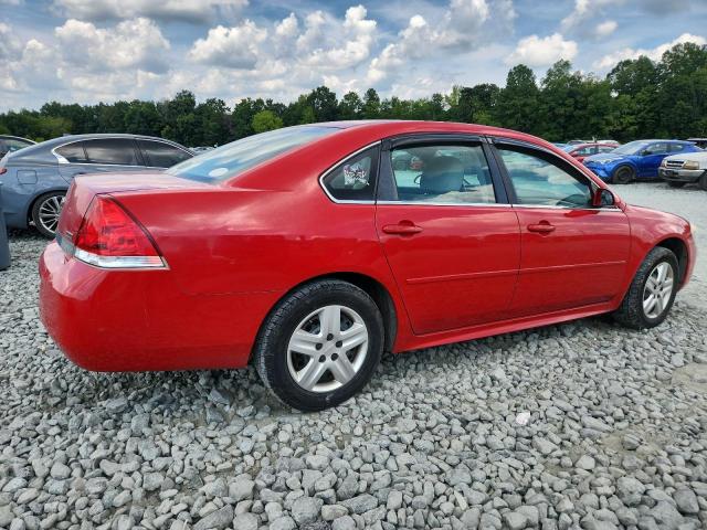 2G1WF5EK9B1118001 - 2011 CHEVROLET IMPALA LS RED photo 3
