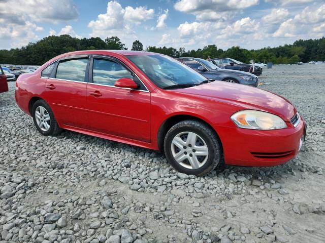 2G1WF5EK9B1118001 - 2011 CHEVROLET IMPALA LS RED photo 4