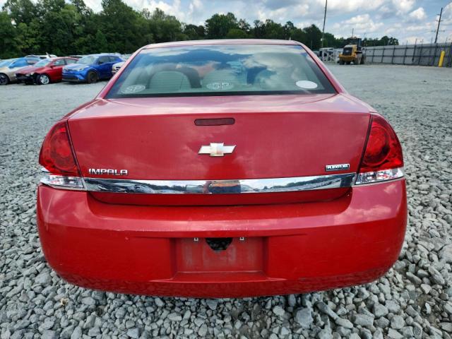 2G1WF5EK9B1118001 - 2011 CHEVROLET IMPALA LS RED photo 6