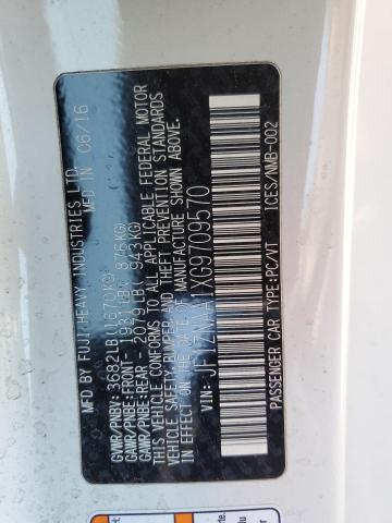 JF1ZNAA1XG9709570 - 2016 TOYOTA SCION FR-S თეთრი ფოტო 12