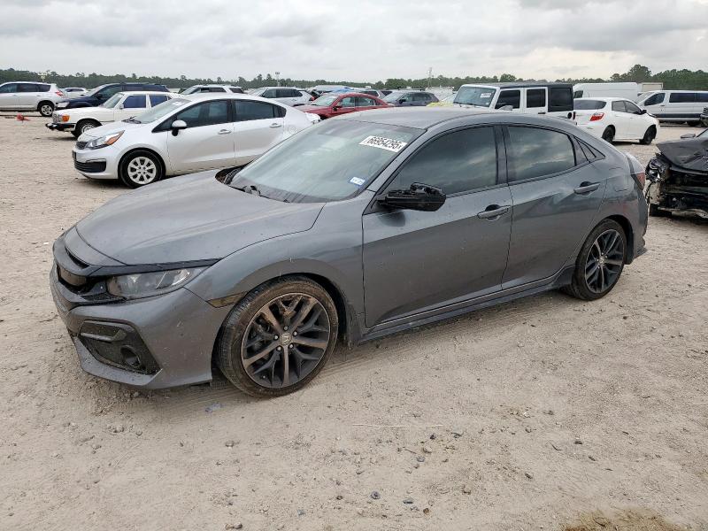 SHHFK7H44MU231378 - 2021 HONDA CIVIC SPORT GRAY photo 1
