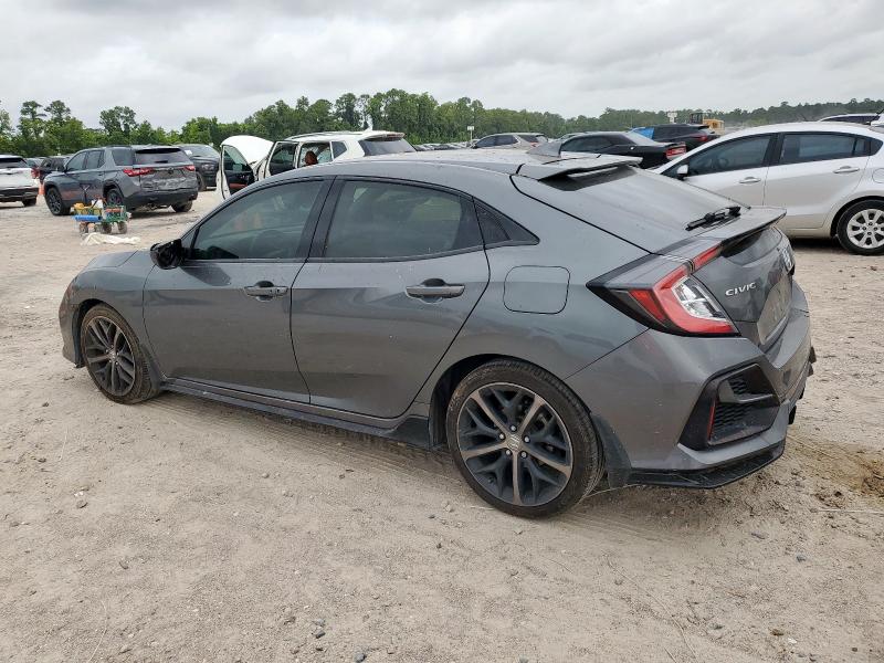 SHHFK7H44MU231378 - 2021 HONDA CIVIC SPORT GRAY photo 2