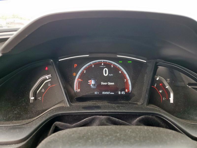 SHHFK7H44MU231378 - 2021 HONDA CIVIC SPORT GRAY photo 9