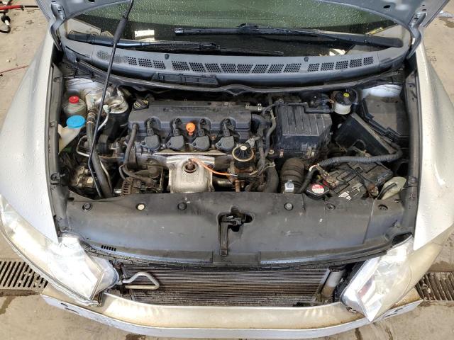 19XFA16809E006038 - 2009 HONDA CIVIC EX SILVER photo 11