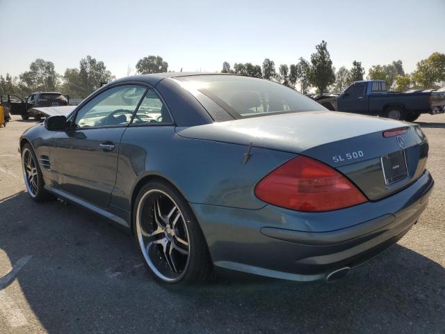 WDBSK75F73F046806 - 2003 MERCEDES-BENZ SL 500R BLUE photo 2