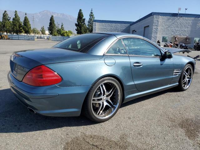 WDBSK75F73F046806 - 2003 MERCEDES-BENZ SL 500R BLUE photo 3