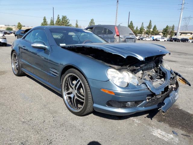 WDBSK75F73F046806 - 2003 MERCEDES-BENZ SL 500R BLUE photo 4