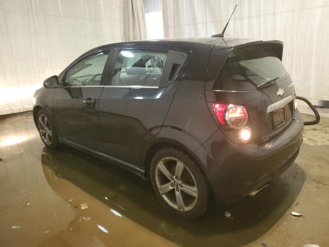 1G1JG6SB0D4247673 - 2013 CHEVROLET SONIC RS BLACK photo 2