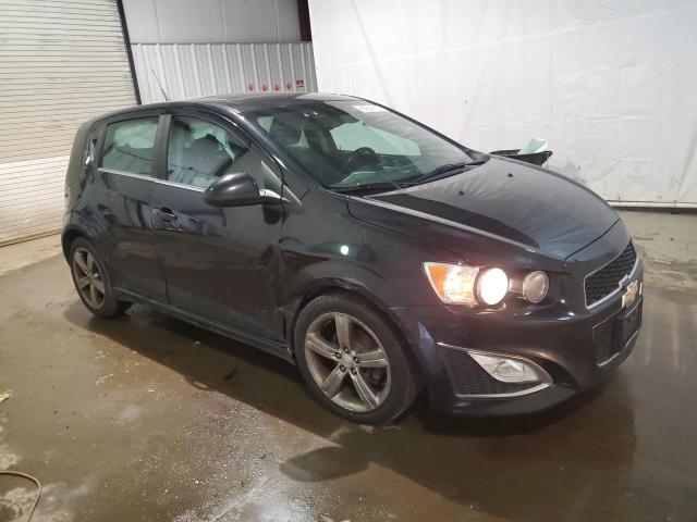 1G1JG6SB0D4247673 - 2013 CHEVROLET SONIC RS BLACK photo 4