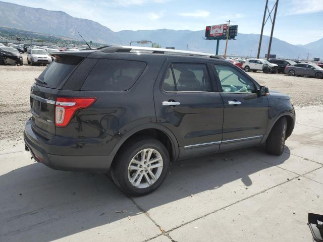 1FM5K8D86FGA40609 - 2015 FORD EXPLORER XLT أسود صورة 3