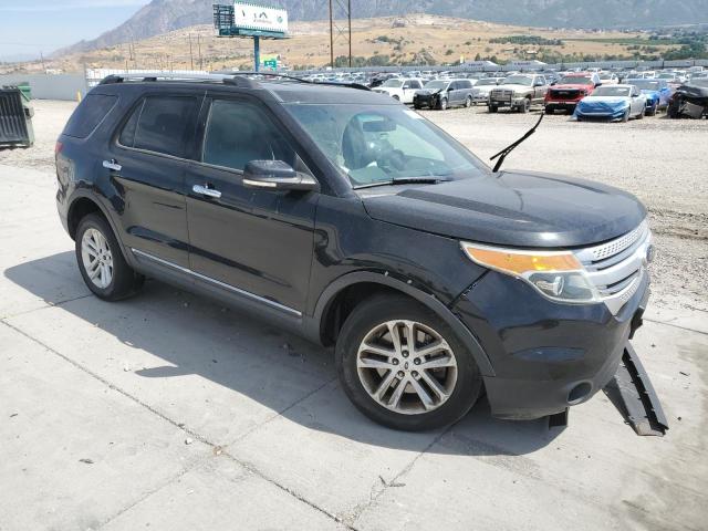 1FM5K8D86FGA40609 - 2015 FORD EXPLORER XLT أسود صورة 4