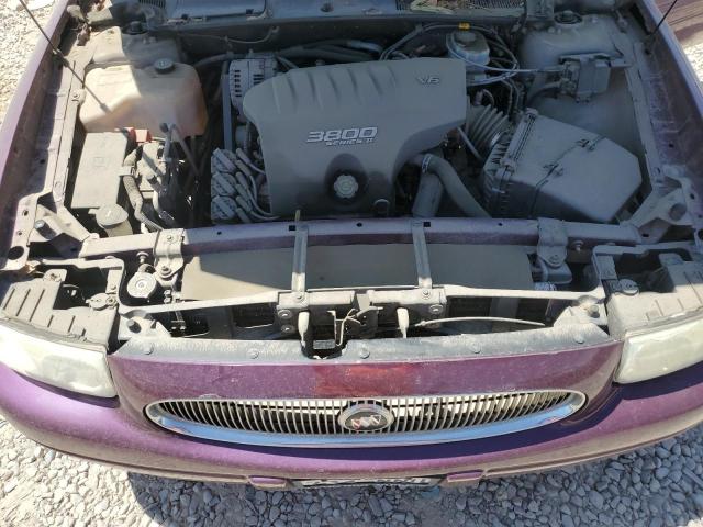 1G4HP54K02U189084 - 2002 BUICK LESABRE CUSTOM PURPLE photo 11