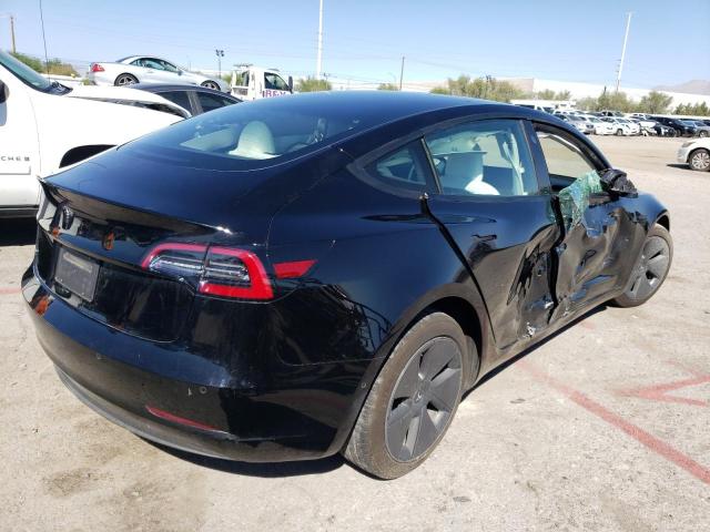 5YJ3E1EA4MF908366 - 2021 TESLA MODEL 3 BLACK photo 3