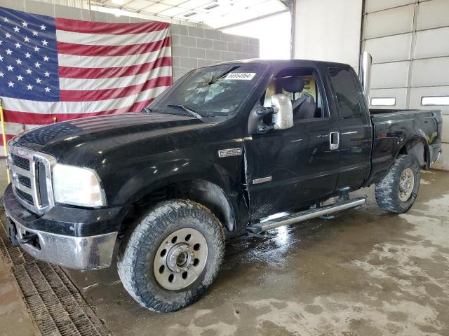 1FTSX21P66EA06859 - 2006 FORD F250 SUPER DUTY BLACK photo 1