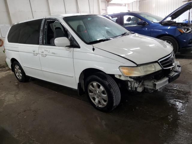 5FNRL18874B123817 - 2004 HONDA ODYSSEY EX WHITE photo 4