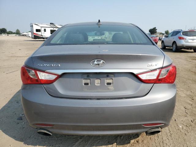 5NPEC4AB7BH190437 - 2011 HYUNDAI SONATA SE GRAY photo 6