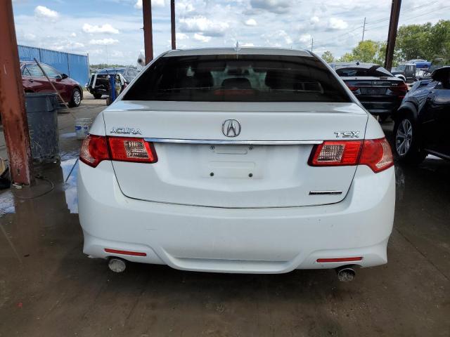 JH4CU2F85EC002714 - 2014 ACURA TSX SE WHITE photo 6