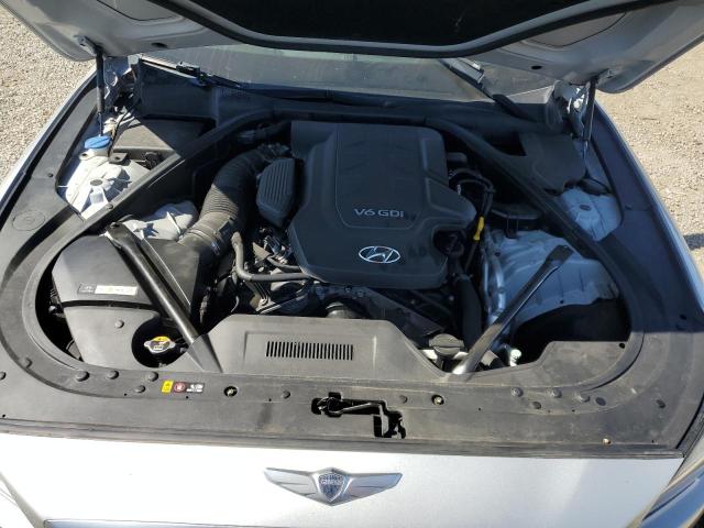 KMHGN4JE7FU065393 - 2015 HYUNDAI GENESIS 3.8L SILVER photo 11