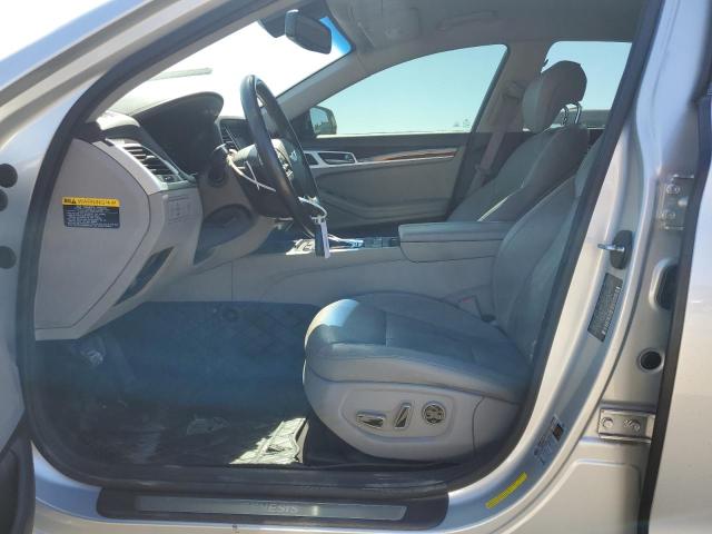 KMHGN4JE7FU065393 - 2015 HYUNDAI GENESIS 3.8L SILVER photo 7