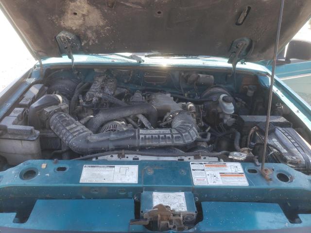 1FTCR10U1PPA05348 - 1993 FORD RANGER TEAL photo 11