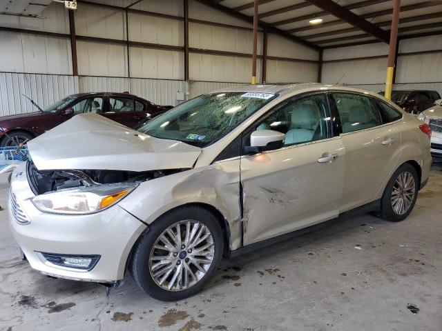 1FADP3J28JL272008 - 2018 FORD FOCUS TITANIUM BEIGE photo 1