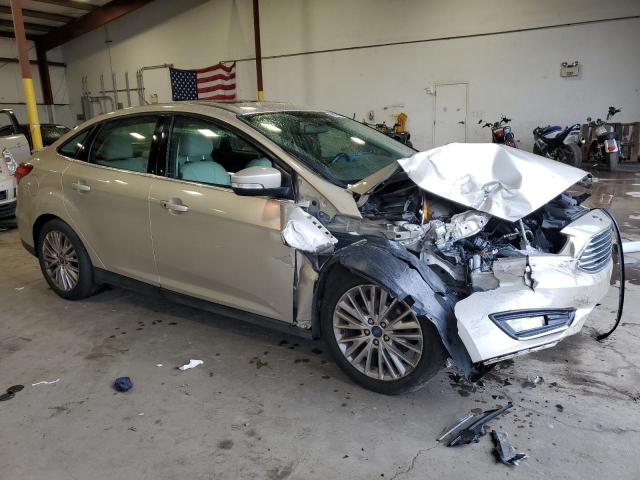 1FADP3J28JL272008 - 2018 FORD FOCUS TITANIUM BEIGE photo 4