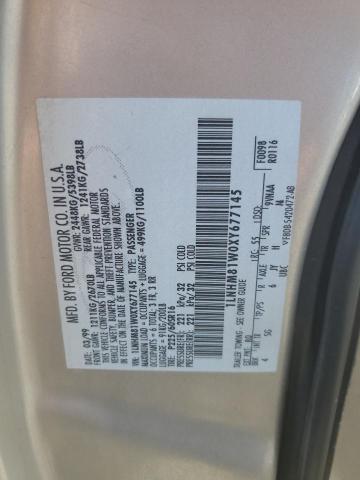 1LNHM81W0XY677145 - 1999 LINCOLN TOWN CAR EXECUTIVE BEIGE photo 12