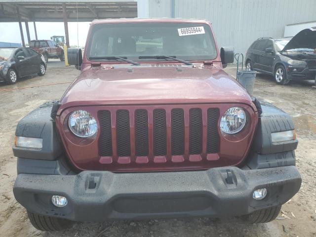 1C4HJXDG0MW755622 - 2021 JEEP WRANGLER U SPORT BURGUNDY photo 5