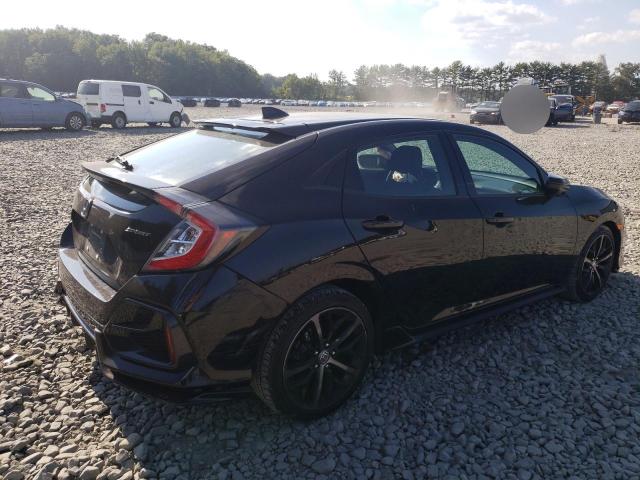 SHHFK7H44MU423884 - 2021 HONDA CIVIC SPORT 黑色 照片 3