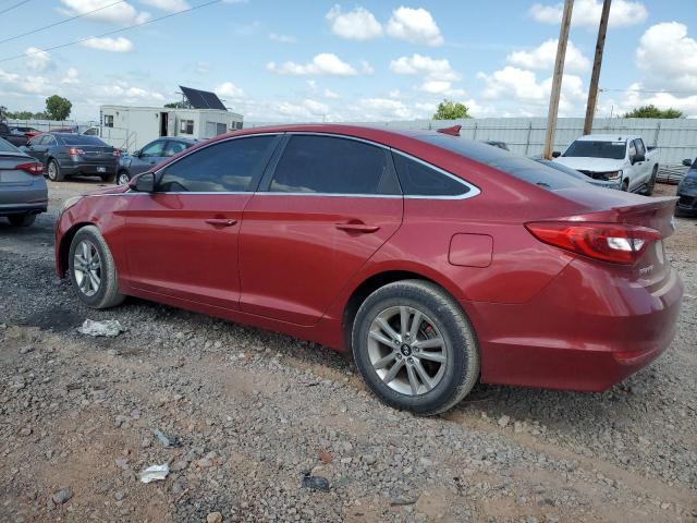 5NPE24AF2HH444425 - 2017 HYUNDAI SONATA SE RED photo 2