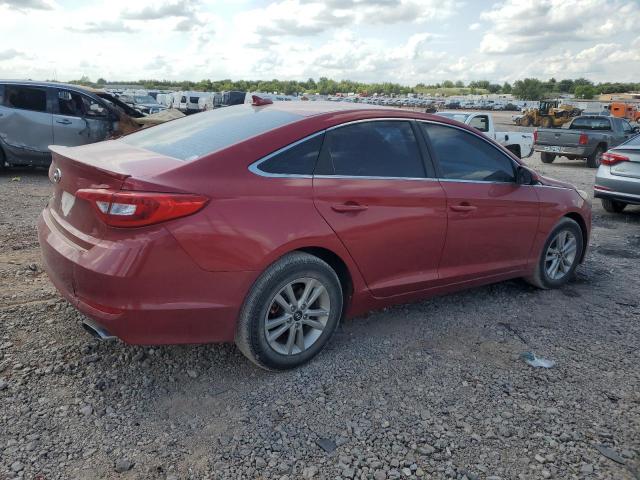 5NPE24AF2HH444425 - 2017 HYUNDAI SONATA SE RED photo 3