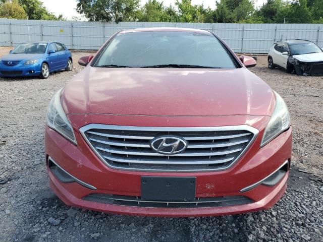 5NPE24AF2HH444425 - 2017 HYUNDAI SONATA SE RED photo 5