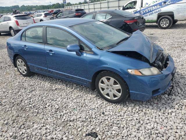 19XFA1F54AE018364 - 2010 HONDA CIVIC LX 蓝色 照片 4